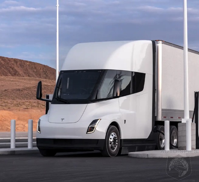 Battery In Tesla's New Semi Could Weigh 11,000 Pounds